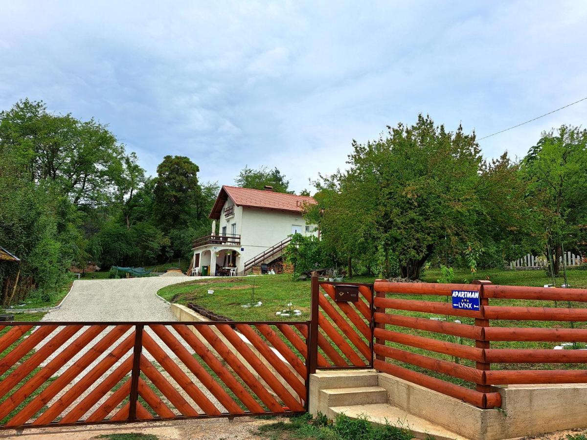 Apartman Lynx On Lake Sabljaci Ogulin Exteriér fotografie